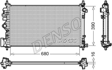 Теплообмінник DENSO DRM20111