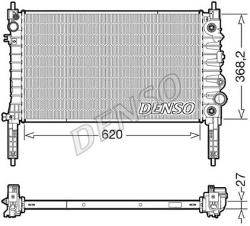 Радіатор охолодження двигуна DENSO DRM20119