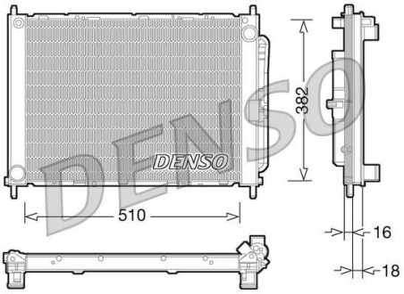 Модуль охлаждения DENSO DRM23101