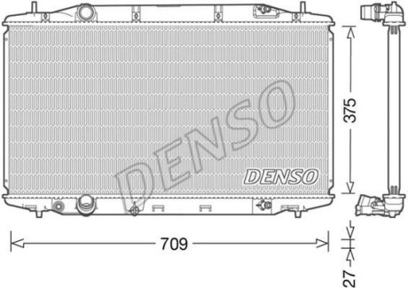 Радіатор DENSO DRM40041