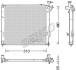 Теплообмінник DENSO DRM41015 (фото 1)