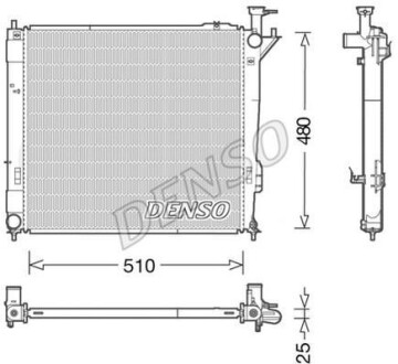 Теплообмінник DENSO DRM41015 (фото 1)