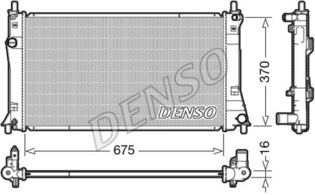 Радіатор DENSO DRM44035