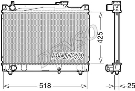 Теплообмінник DENSO DRM47030