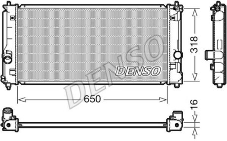 Теплообмінник DENSO DRM50081