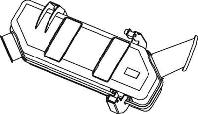 Глушник вихлопних газів (кінцевий) Dinex 68403