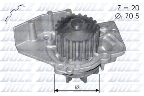 Насос води DOLZ C120