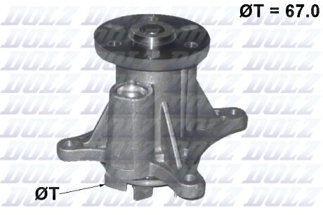 Насос системи охолодження DOLZ C140