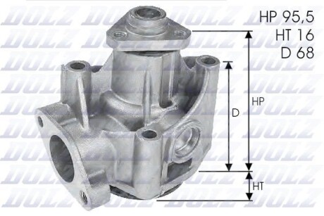 Насос води DOLZ L135