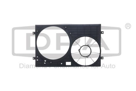 Диффузор вентилятора Skoda Fabia (00-08)/VW Polo (02-09)/Seat Toledo (03-09),Ibiza (02-10) DPA 81210127102