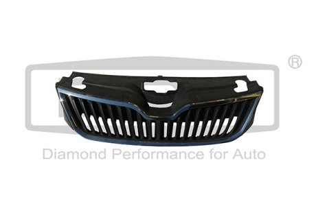 Решітка радіатора без емблеми з декоративною планкою Skoda RAPID (NH3) (12 -) DPA 88531807602