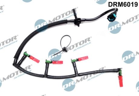 Шланг паливної системи CITROEN JUMPER 2,2HDI 11- DR.MOTOR DRM6019