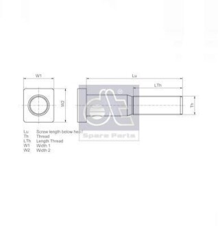 Болт DT 117028
