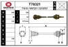 Піввісь TRANSPORTER T5 Furgo EAI T78321 (фото 1)