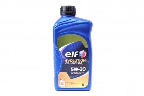 Олива моторна Evolution Fulltech FE 5W30 (1 Liter) ELF 213933