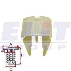 Зажим бампера ELIT C60105