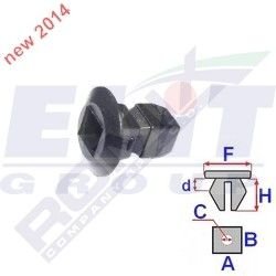 Зажим бампера ELIT C60672