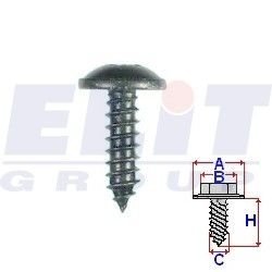 Зажим бампера ELIT R 45195