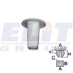 Зажим бампера ELIT R B14695