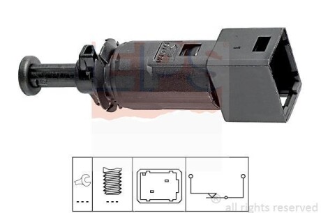 Выключатель фонаря сигнала торможения EPS 1.810.148
