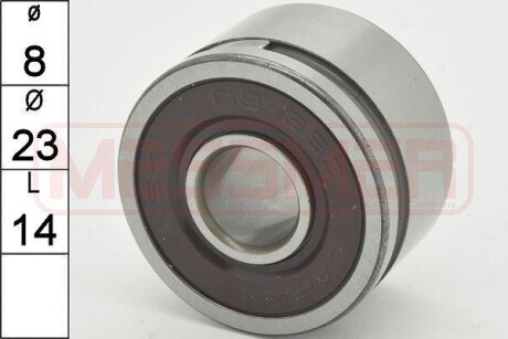 Подшипник B8-85D Ball Bearing (23x8x14) ERA 218005