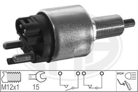 Вимикач ліхтаря сигналу гальма ERA 330053