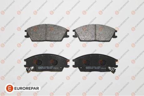 Колодки гальмівні (передні) Hyundai Accent I/II 89-06/Getz 02-11 (Akebono) EUROREPAR 1617284380