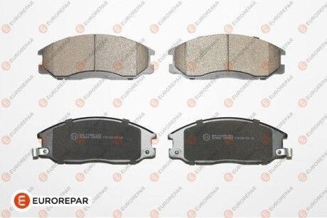 Колодки гальмівні (передні) Hyundai Santa Fe/Trajet 00-12/Ssangyong Actyon/Kyron 05-/Rexton 02- EUROREPAR 1623059480