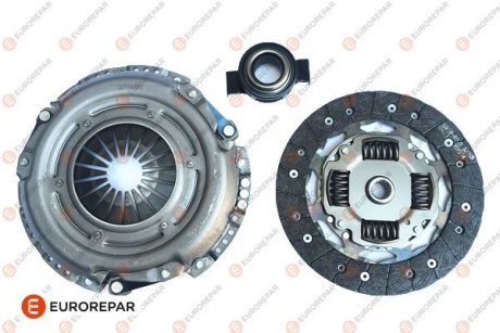 Комплект зчеплення Ford Escort/Fiesta 1.8 D 88-99 (d=220mm) (+вижимний) EUROREPAR 1636270580