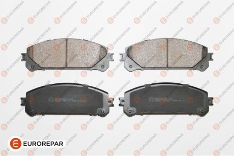 Колодки гальмівні (передні) Toyota Camry 17-/Highlander 07-/Rav4 IV/V/Lexus ES 12-/NX 14-/RX 08- EUROREPAR 1639382180