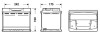 Аккумулятор 62Ah-12v EXCELL(242х175х190),L,EN540 EXIDE EB621 (фото 4)