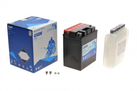 Аккумулятор 12Ah-12v AGM (134х89х164) L, EN210 EXIDE ETX14AH-BS