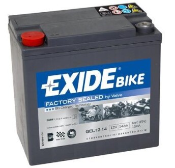 Акумулятор EXIDE GEL1214