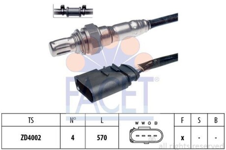 Лямбда-зонд FACET 107600