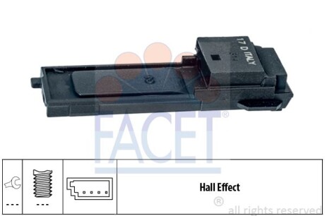 Датчик положения педали сцепления FACET 71314