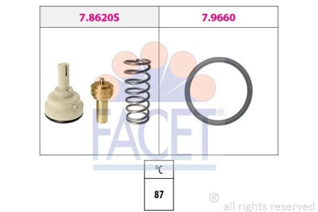 Термостат системи охолодження FACET 78620