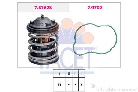 Термостат системи охолодження FACET 78827