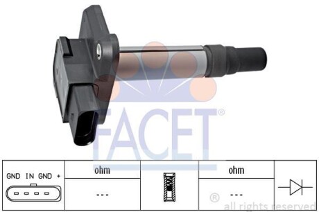 Котушка запалення FACET 96345