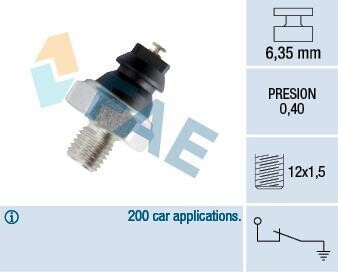 Датчик тиску мастила FAE 12200