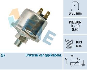Датчик, давление масла FAE 14590