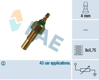 Датчик температури рідини охолодження FAE 32170