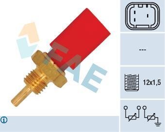 Датчик температури охолоджувальної рідини FAE 33725