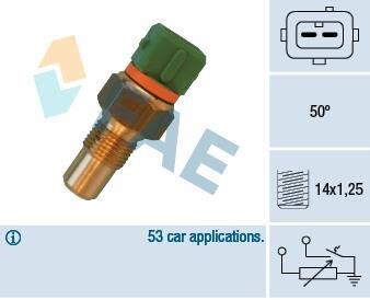 Датчик температуры, 1.9D/Ducato FAE 34400