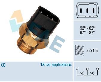 Термовимикач вентилятора радіатора FAE 38150