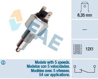 Вимикач фар заднього ходу FAE 41070