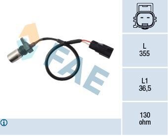 Датчик обертів колінвалу FAE 79410