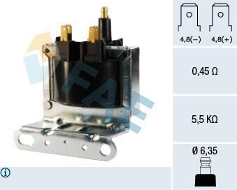 Котушка запалення FAE 80261