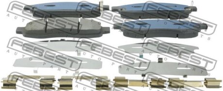 Колодки гальмівні FEBEST 0201-A60F