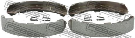 Колодки гальмівні барабанні FEBEST 0402-KB4TR