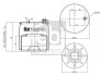 Подушка амортизуюча FEBI BILSTEIN 102510 (фото 1)